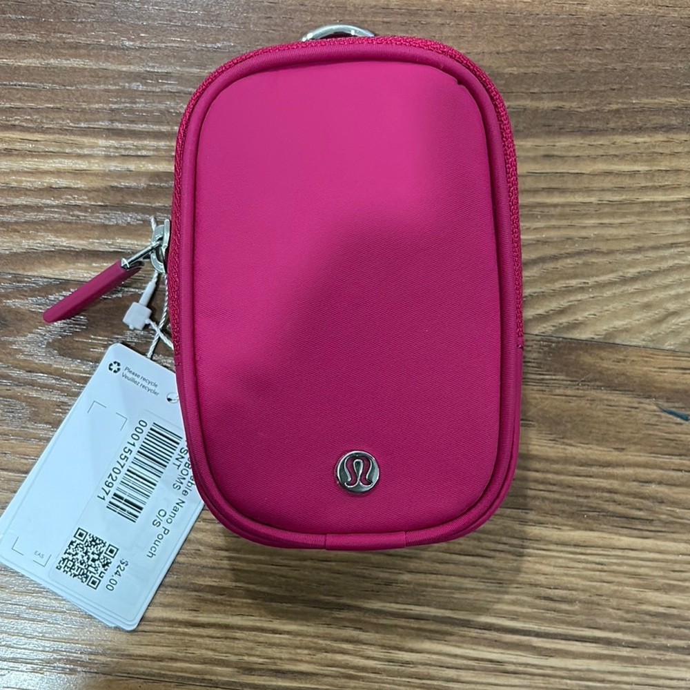 lululemon athletica Pink nano pouch